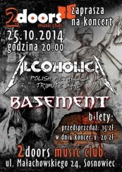 Koncert AlcoholicA + Basement w Sosnowcu - 25-10-2014