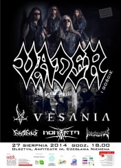 Bilety na koncert Olsztyńska Ofensywa Muzyczna: Metal - Vader i Vesania w Olsztynie - 27-08-2014