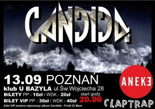 Koncert zespołu CANDIDA w Poznaniu - 13-09-2014