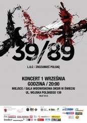 Bilety na koncert L.U.C. - 39-89 Zrozumieć Polskę w Świeciu - 01-09-2014