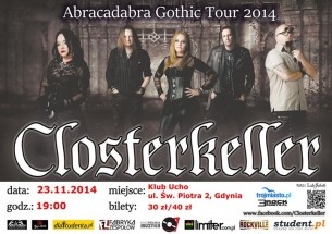Koncert Closterkeller + Diavolopera @ Ucho, Gdynia - 23-11-2014
