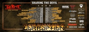Koncert Corruption - Sharing The Devil Tour 2014 w Ostrowcu Świętokrzyskim - 26-09-2014