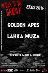 Koncert Return To The Batcave: LAHKA MUZA (SK), GOLDEN APES (DE) we Wrocławiu - 27-09-2014