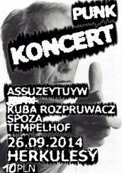 Koncert punk rock w herkulesach w Białymstoku - 26-09-2014