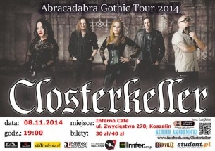 Koncert Closterkeller + Sellisternium @ Inferno Cafe, Koszalin - 08-11-2014