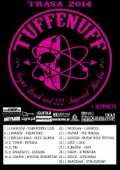 Koncert Tuff Enuff “Sugar,Death and 222 Imperial Bitches” Tour 2014  w Kielcach - 29-11-2014