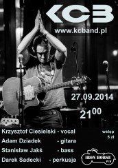 Koncert KCBand w Iron Horse w Łodzi - 27-09-2014