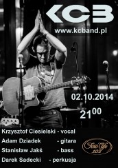 Koncert KCBand w Foto Cafe 102 w Łodzi - 02-10-2014