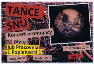 Koncert Tańce Snu w Makulaturze w Warszawie - 20-09-2014