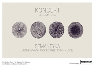 Koncert Semantyka w Radomsku - 06-12-2014