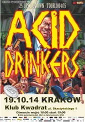 Bilety na koncert Acid Drinkers w Krakowie - 19-10-2014