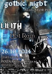Koncert Gothic Night w Poznaniu - 26-09-2014