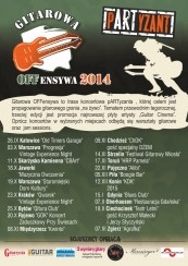 Koncert Dżem, pARTyzant w Chodzieży - 09-11-2014