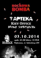 Koncert Apteka, Kiev Office, Bruno Światłocień w Wejherowie - 03-10-2014