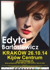 Bilety na koncert Edyta Bartosiewicz w Krakowie - 26-10-2014