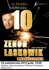 Koncert Zenon Laskowik i Kabareciarnia „W blasku jubileuszu”  w Opolu - 22-10-2014