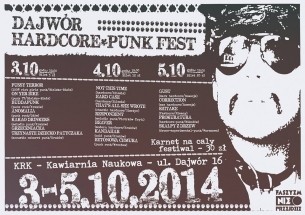 Koncert DAJWÓR HARDCORE-PUNK FEST - dzień 1 w Krakowie - 03-10-2014