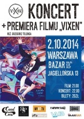 Dokument o Vixenie i koncert w Warszawie - 02-10-2014