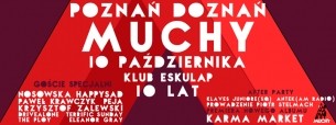 Bilety na koncert Poznań Doznań X-lecie zespołu Muchy + goście specjalni - 10-10-2014