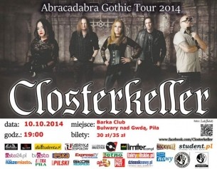 Koncert Closterkeller @ Barka, Piła - 10-10-2014