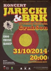 Koncert Jarecki & BRK w Opolu - 31-10-2014