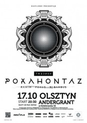 Koncert 17.10.14 POKAHONTAZ x REVERSAL TOUR x OLSZTYN @ NOWY ANDERGRANT - 17-10-2014