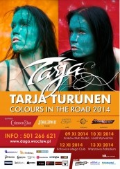 Bilety na koncert Tarja Turunen - COLOURS IN THE ROAD w Krakowie - 09-11-2014