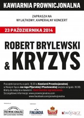 Koncert Robert Brylewski & Kryzys w Nowym Sączu - 23-10-2014