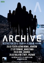 Bilety na koncert ARCHIVE w Gdańsku - 28-03-2015