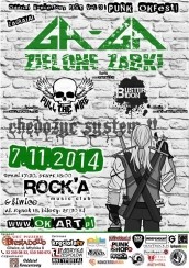 Koncert Ga-Ga Zielone Żabki, Pull The Wire, Buster Bidon - PUNK OKFest! - Rock'a Club (Gliwice) - 07-11-2014