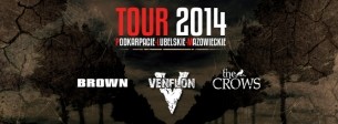 Koncert 8.11, Warszawa - VENFLON + BROWN + THE CROWS + Ugly 10 - 08-11-2014