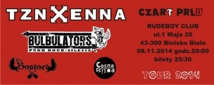Koncert TZN XENNA + BULBULATORS + THE BASTARD + COSMOPOLISS w Bielsku-Białej - 08-11-2014
