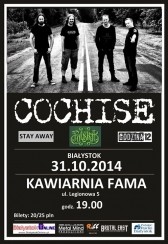 Koncert Cochise Białystok - 31-10-2014