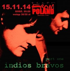 Koncert Indios Bravos + after party w Częstochowie - 15-11-2014