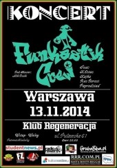 FUNKASTIK CREW & FUNKY FAMILY  FEAT. KAJKA, K. OSTAS, RAS BOROZI & PAPRODZIAD - KONCERT w Warszawie - 13-11-2014