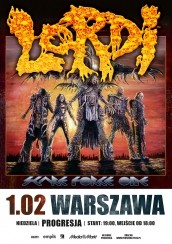 Bilety na koncert Lordi + goście - Scare Force One Tour w Warszawie - 01-02-2015