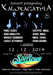 KALOKAGATHIA - koncert pożegnalny w Dąbrowie Górniczej - 12-12-2014