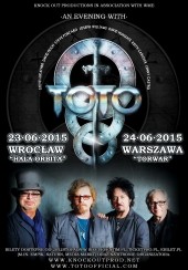 Bilety na koncert TOTO we Wrocławiu - 23-06-2015