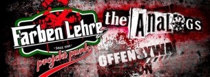 Koncert The Analogs, OFFENSYWA, RUIN CATS, OFFICYNA, Farben Lehre w Legnicy - 12-12-2014