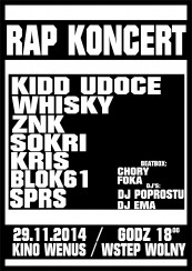 Rap Koncert w Nidzicy - 29-11-2014