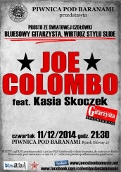 Koncert JOE COLOMBO feat. Kasia Skoczek w Krakowie - 11-12-2014