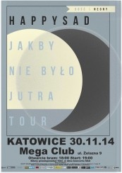 Bilety na koncert Happysad, Neony w Katowicach - 30-11-2014