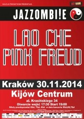 Bilety na koncert Jazzombi!e: Lao Che, Pink Freud w Krakowie - 30-11-2014