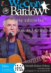 Koncert „…aż się zdziwisz” Recital TOMASZA SZWEDA  w Warszawie - 19-12-2014