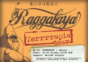Koncert Raggafaya - SOSNOWIEC / 2Doors (+ Wojtek Olejarz) - 06-12-2014