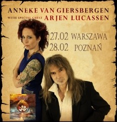 Bilety na koncert Anneke van Giersbergen & Arjen Lucassen w Warszawie - 27-02-2015