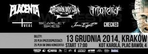 Koncert DROWNFEST#3: PLACENTA (GER) / DROWN MY DAY / MATERIA / VEAL / SCARLET SKIES / JENNA EIGHT / CHECKED w Krakowie - 13-12-2014