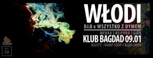 WŁODI x DJ B  |   Koncert w Łodzi.09.01.2015 | Mekka x Kliford x Cień - 09-01-2015