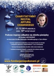 Koncert Charytatywny recital Artura Chamskiego w Bielany  Wrocławskie - 21-12-2014