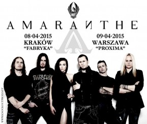 Koncert Amaranthe w Krakowie - 08-04-2015